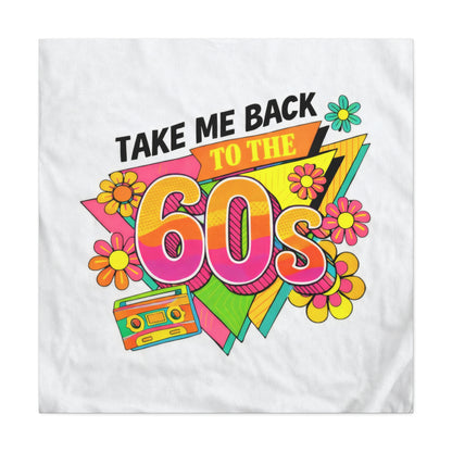 Take Me Back to the 60s Canvas — Retro Pop Art Matte Stretched Wall Art