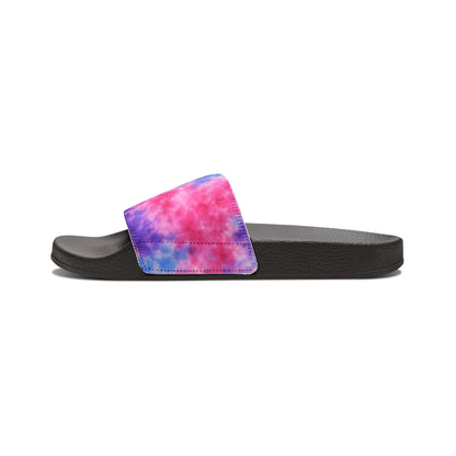 Tie-Dye Slide Sandals – Women's Removable-Strap Pool & Casual Slides