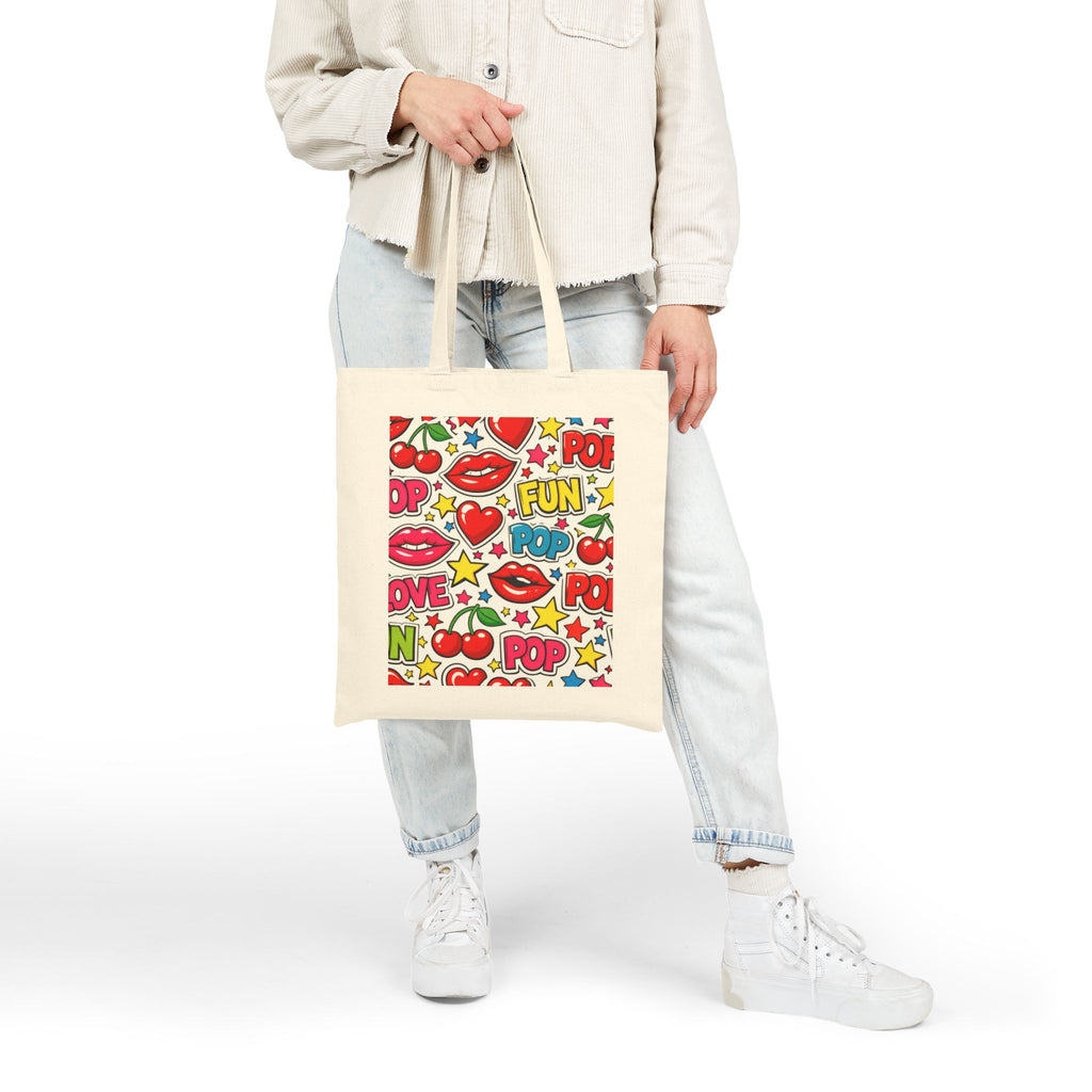 Cotton Canvas Tote Bag