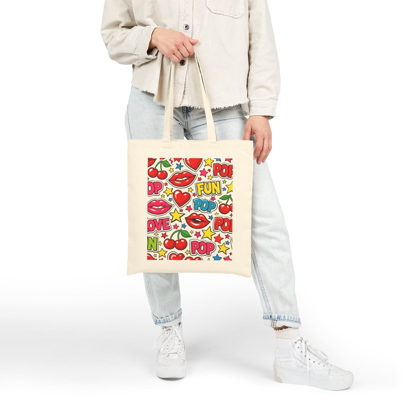 Cotton Canvas Tote Bag