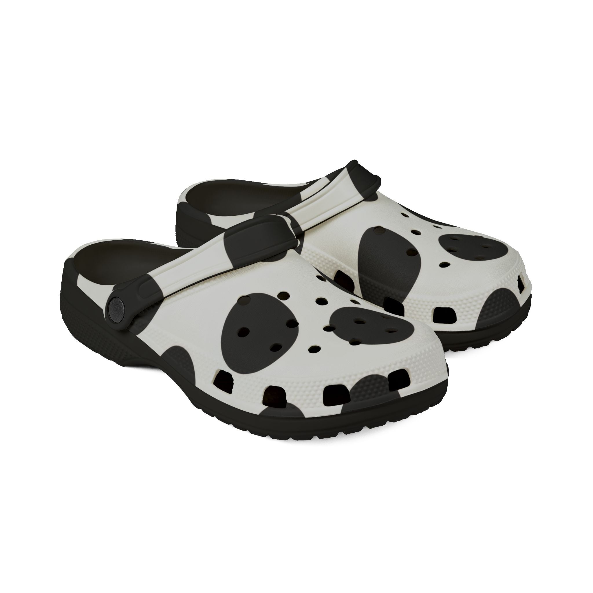 Cow Print Clogs