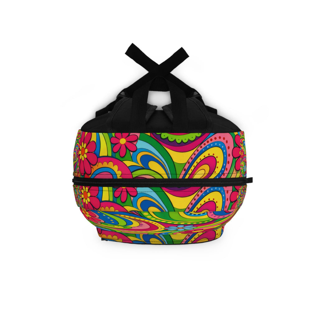 Psychedelic Paisley Backpack
