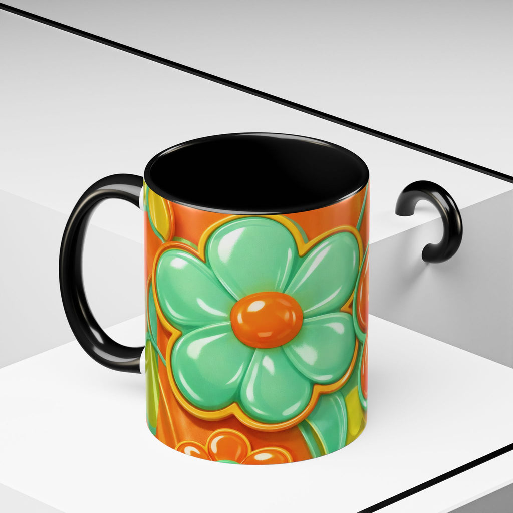 Bubble Bloom - 60s Mod Mug