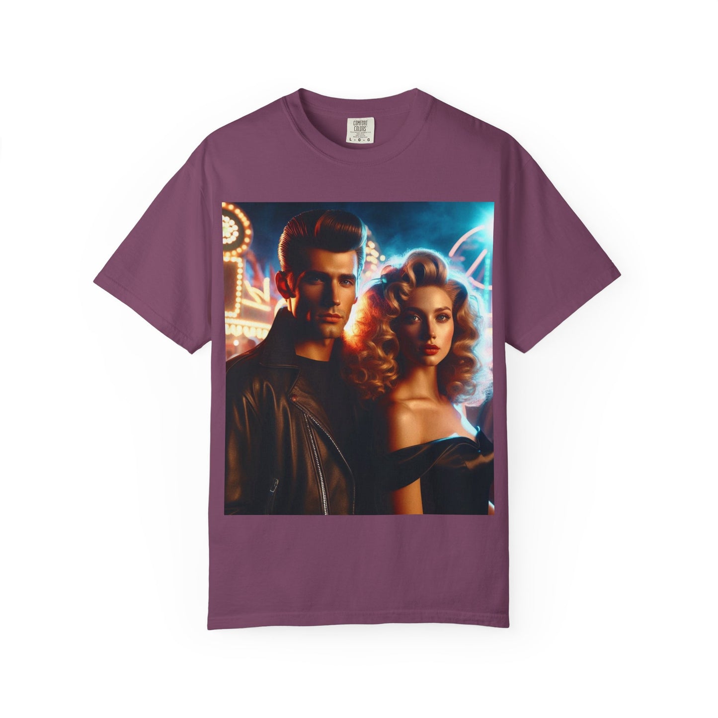 Summer Nights Cinema Tee — Vintage 1950s Carnival Romance Graphic T-Shirt