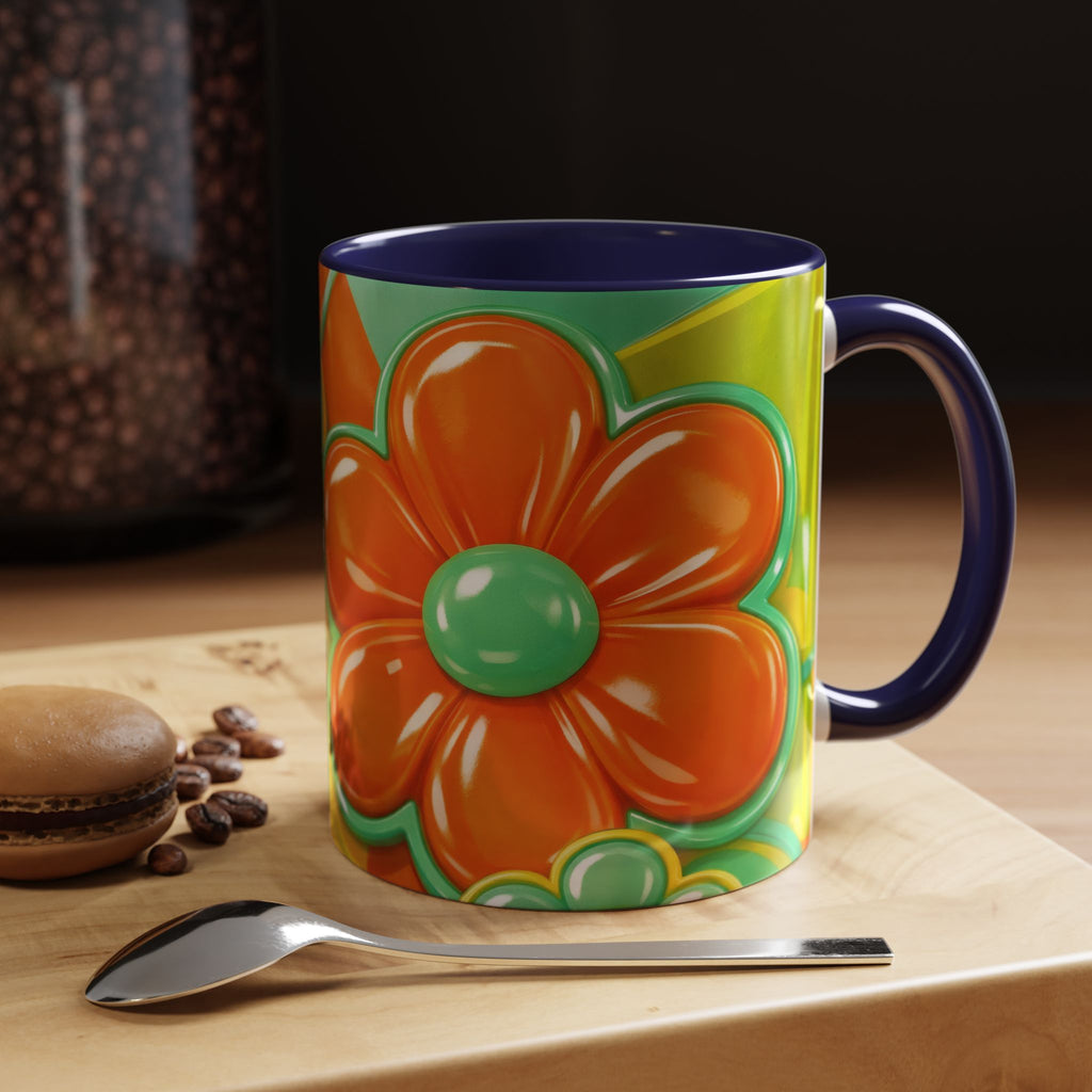 Bubble Bloom - 60s Mod Mug