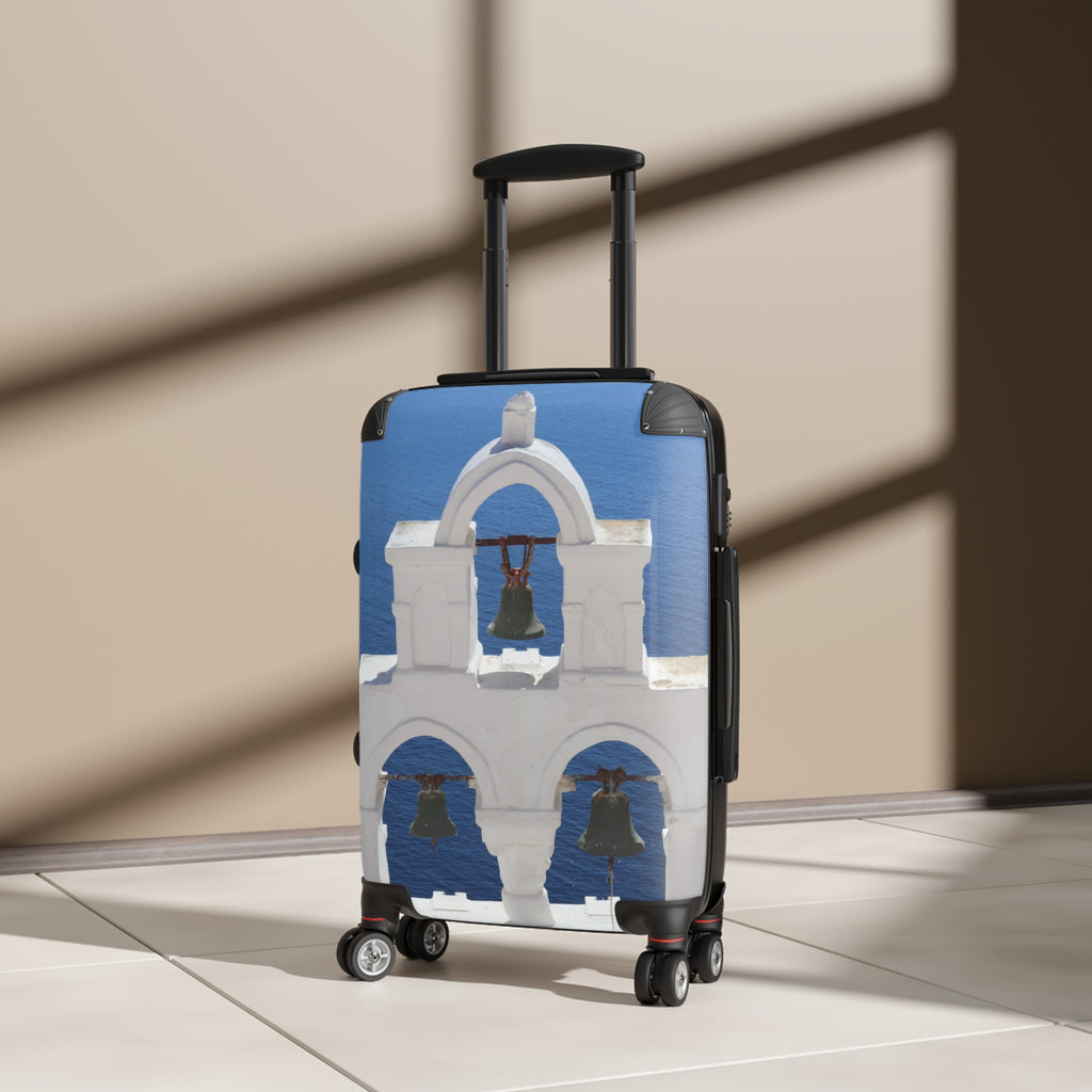 Luxury Santorini Oia Suitcase - Ghost City Edition