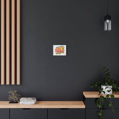 Take Me Back to the 60s Canvas — Retro Pop Art Matte Stretched Wall Art