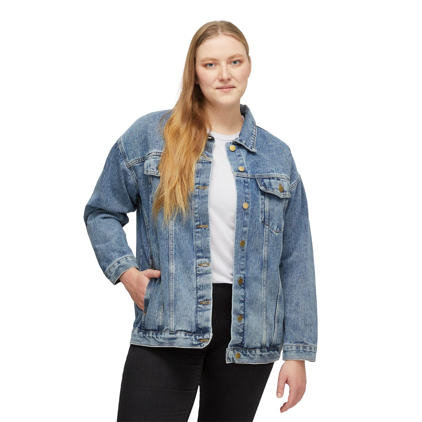 Take Me Back To The 60s  Denim Jacket