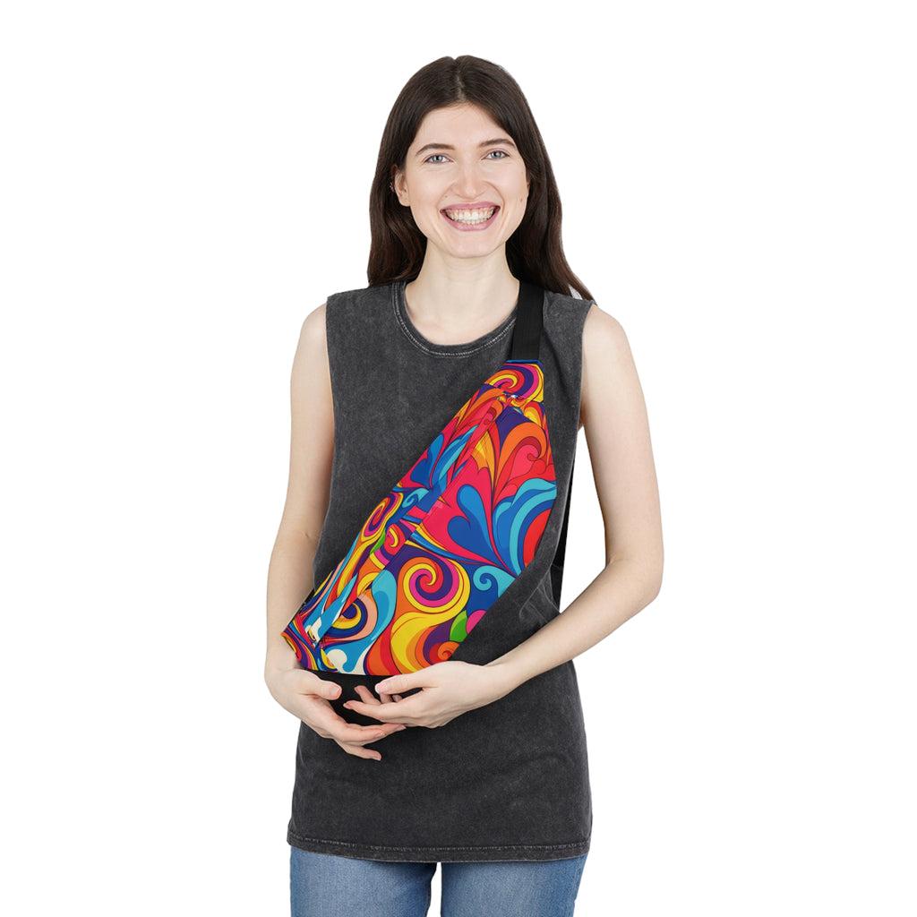 Psychedelic Swirl Fanny Pack