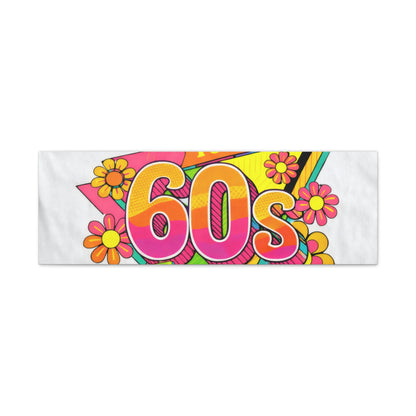 Take Me Back to the 60s Canvas — Retro Pop Art Matte Stretched Wall Art