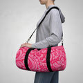 Pink Lace Duffel Bag