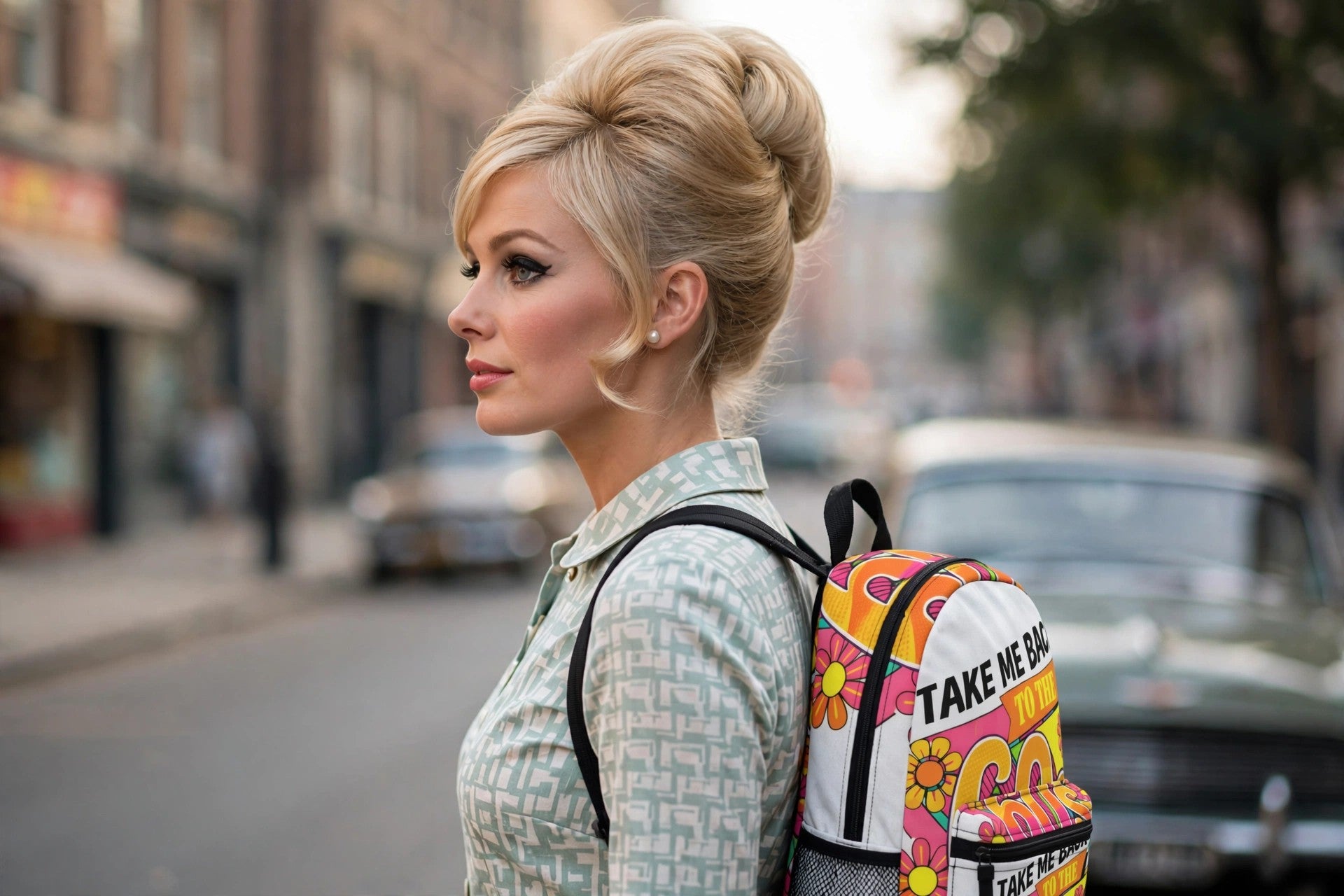Take Me Back To The 60s Backpack