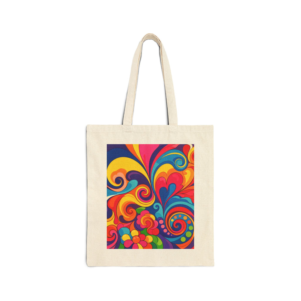 Psychedelic Swirl Tote Bag