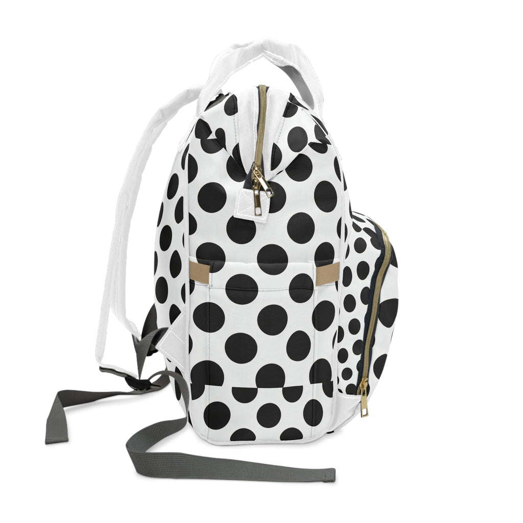 Polka Dot Diaper Backpack