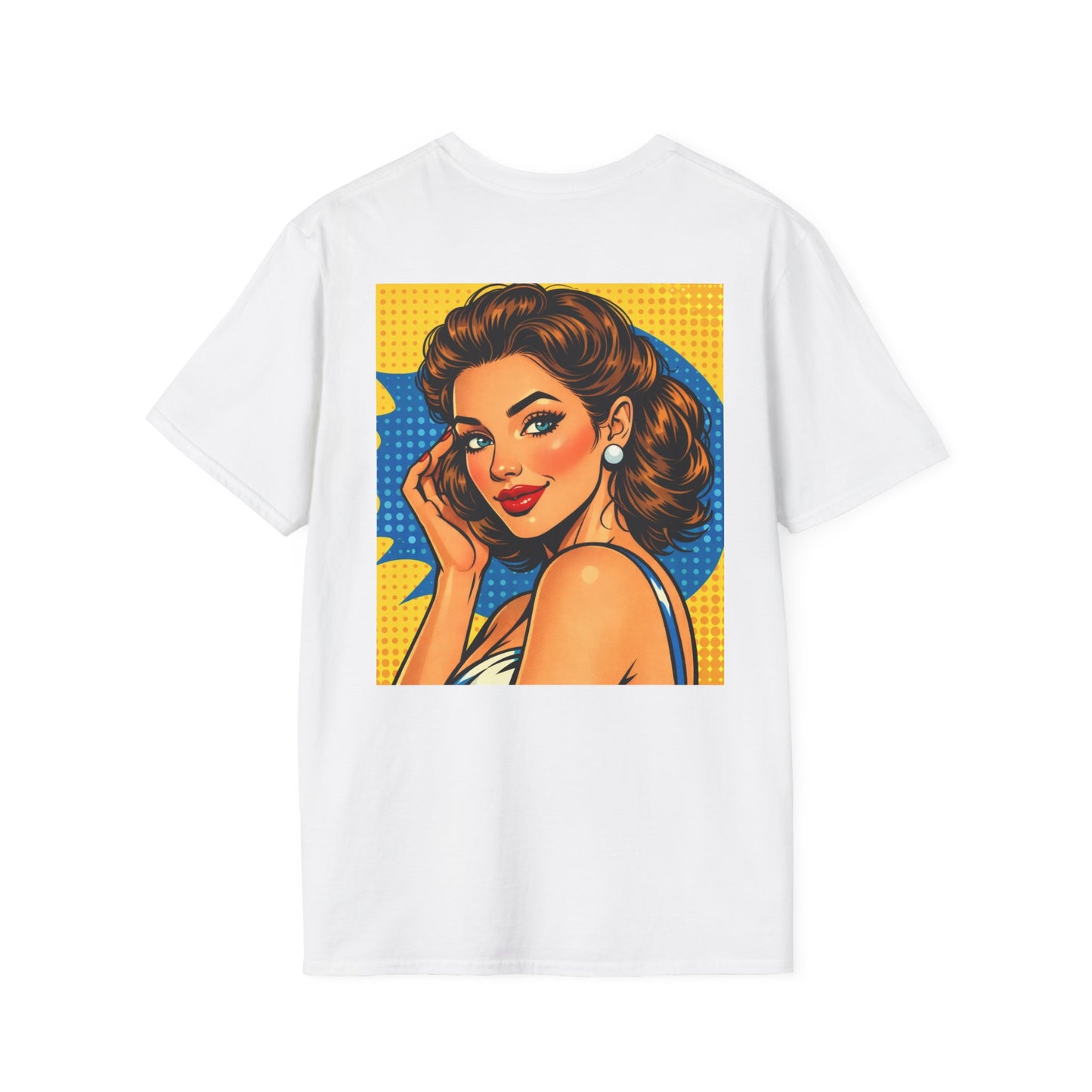Retro Pop Art Woman Graphic T-Shirt