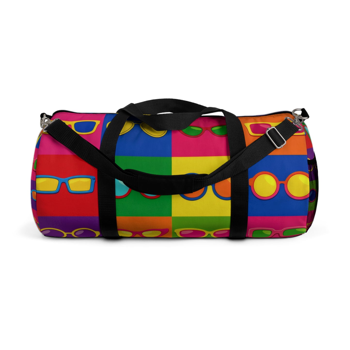 Colorful Retro Sunglasses Duffel Bag – Pop Art Travel Tote