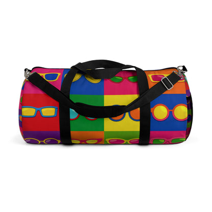 Colorful Retro Sunglasses Duffel Bag – Pop Art Travel Tote