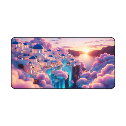 Sunset Cloud City Desk Mat