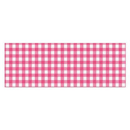 Sarong Pink Gingham Checkered Beach Sarong Wrap