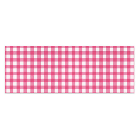 Sarong Pink Gingham Checkered Beach Sarong Wrap