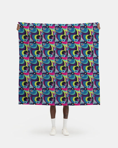 Psychedelic 70s inspired Pucci Style Swirl Pattern  Fabric Printing