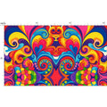 Psychedelic Kaleidoscope Fabric