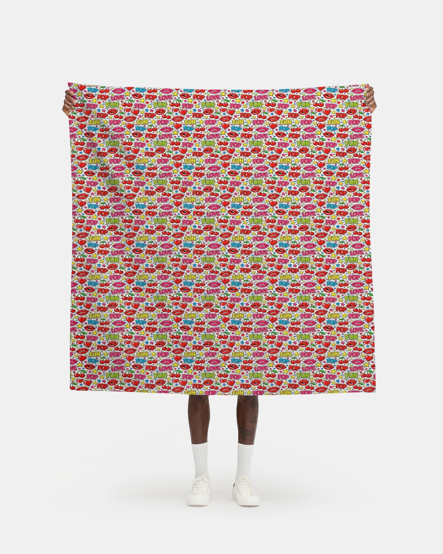 Comic Book Retro Pop Art Inspired Fabric Printing