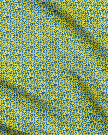 Mid Century Abstract Geometric Modern Fabric Printing