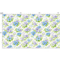 Provence Meadow Watercolor Floral Fabric