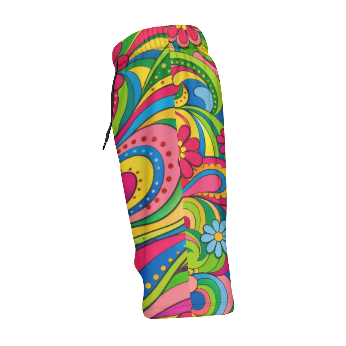 All-Over Print Men‘s Beach Shorts With Lining