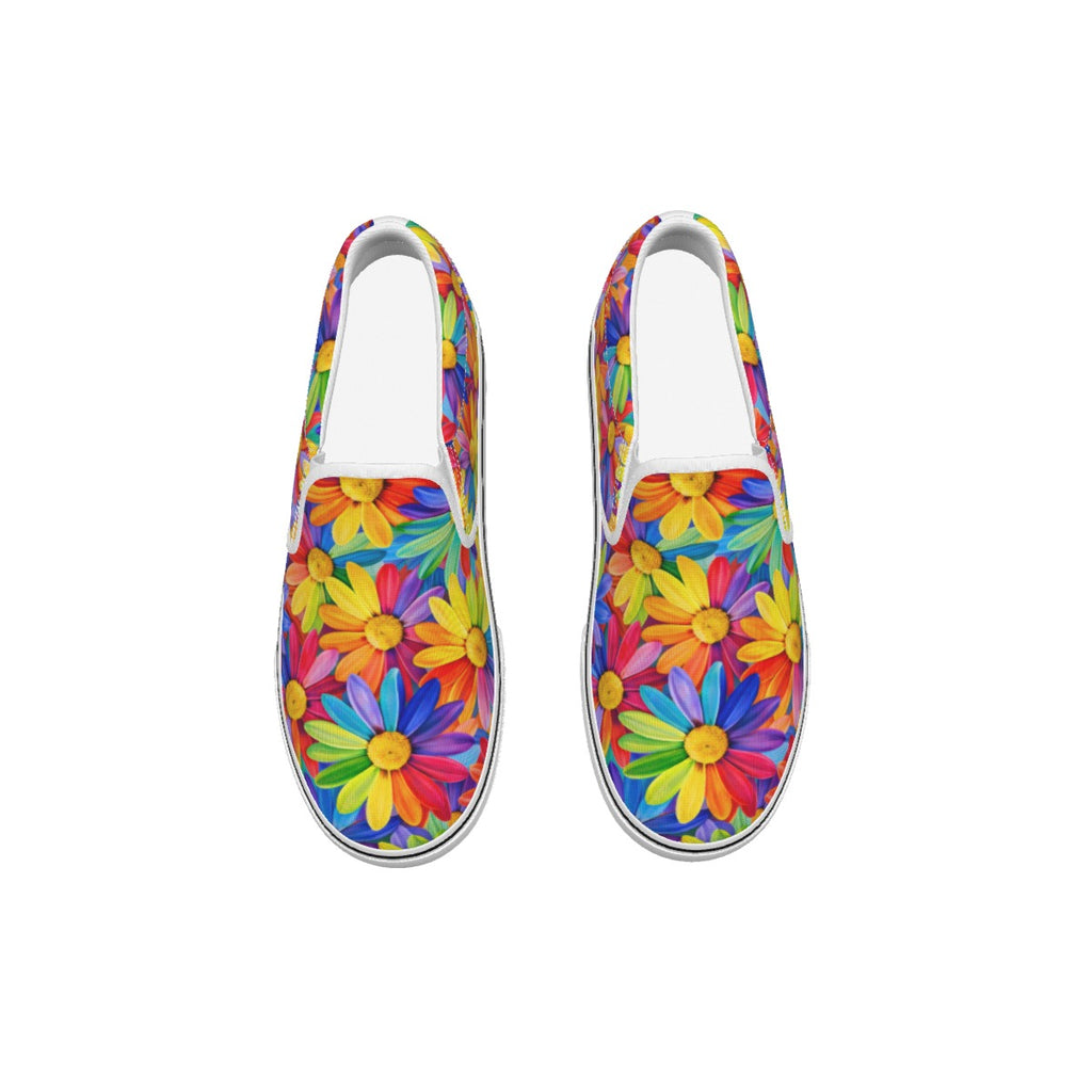 Rainbow Daisy Sneakers