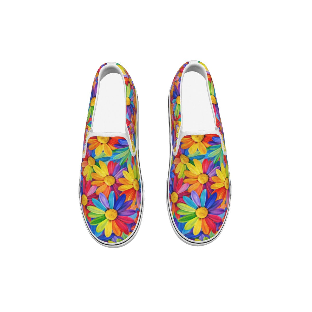 Rainbow Daisy Sneakers