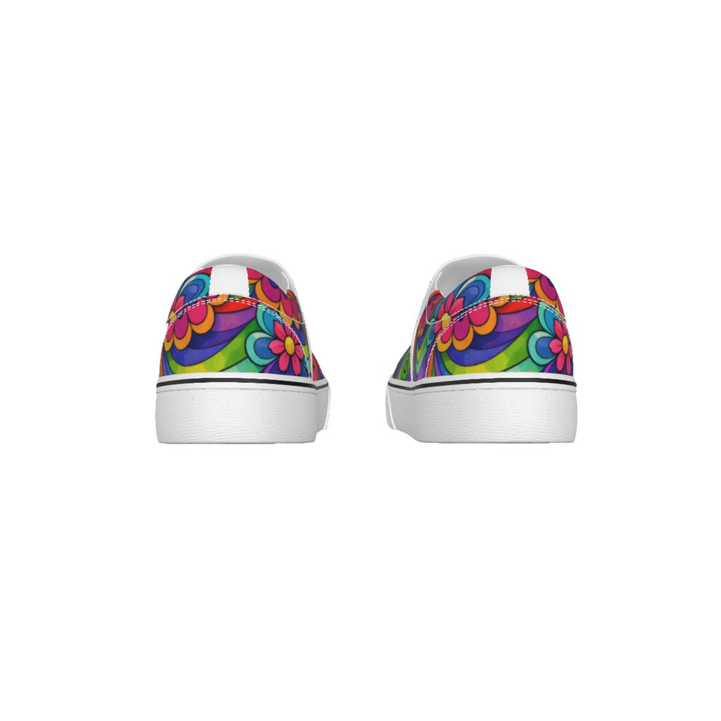 Rainbow Flower Sneakers