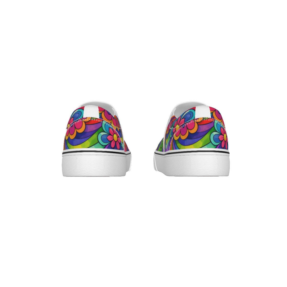 Rainbow Flower Sneakers