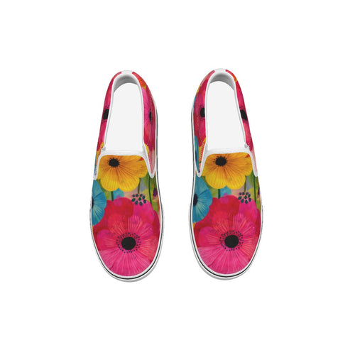 Color Pop Anemone Flower Sneakers