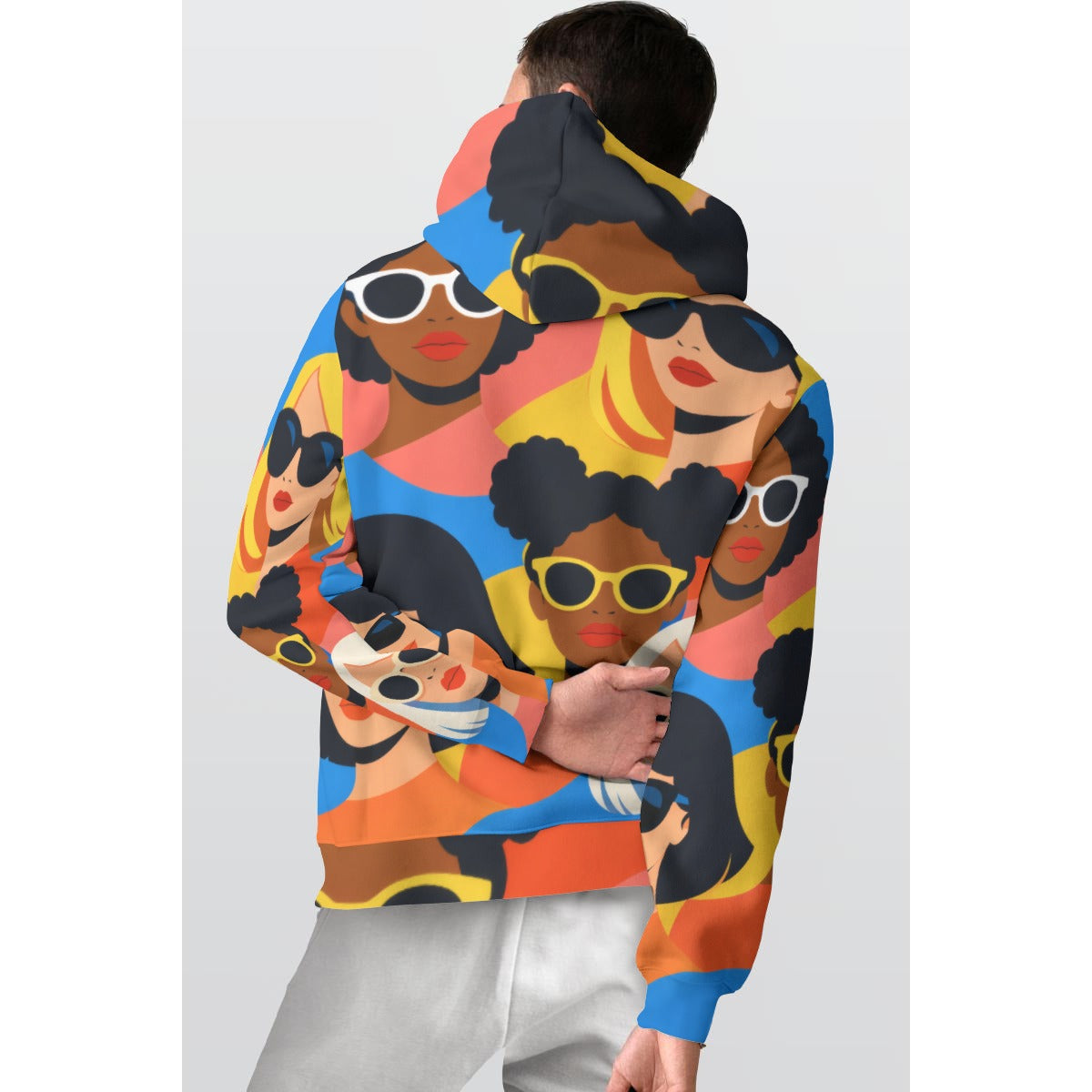 Pop Art Women Sunglasses Men's Thicken Pullover | All-Over Print
