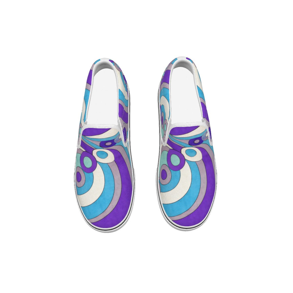 Retro Op-Art Sneakers