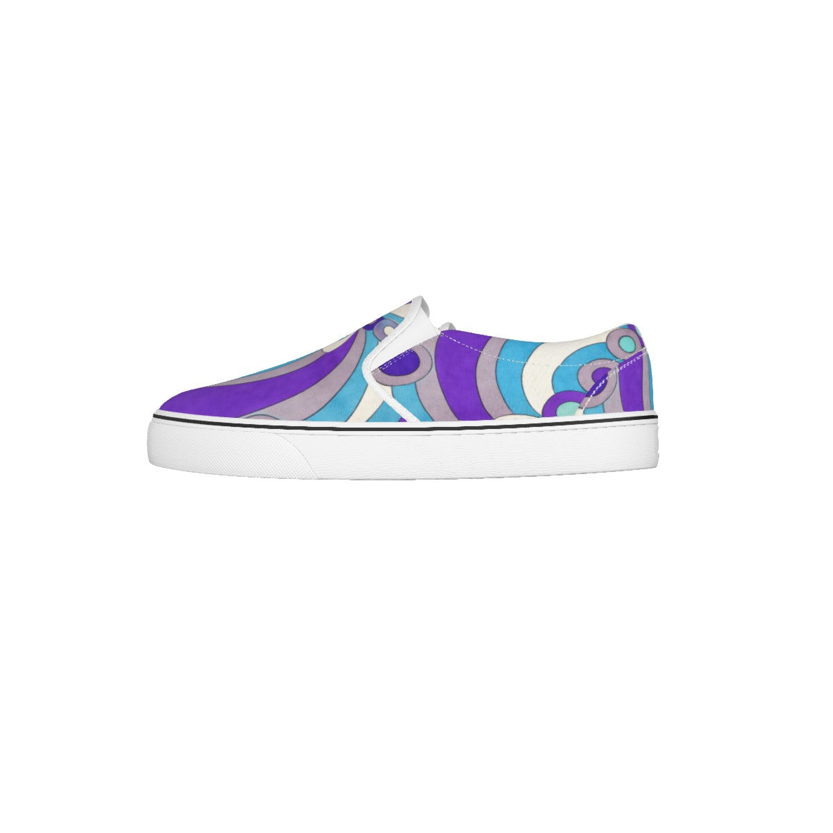 Retro Op-Art Sneakers