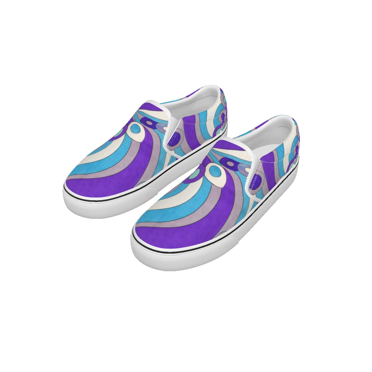 Retro Op-Art Sneakers