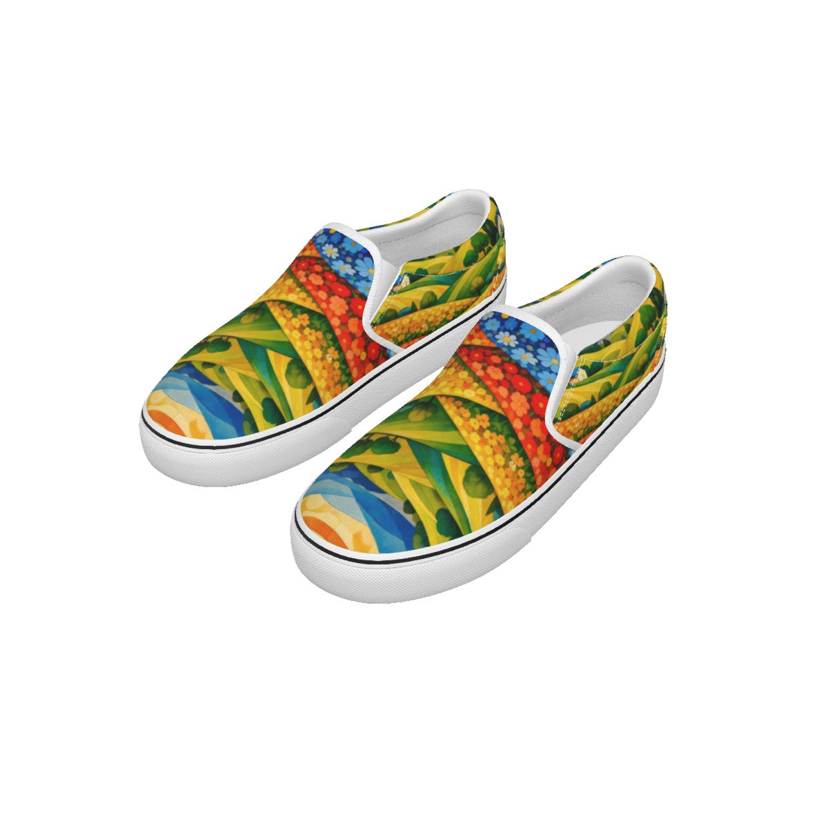 Garden Impressionist Slip-On Sneakers