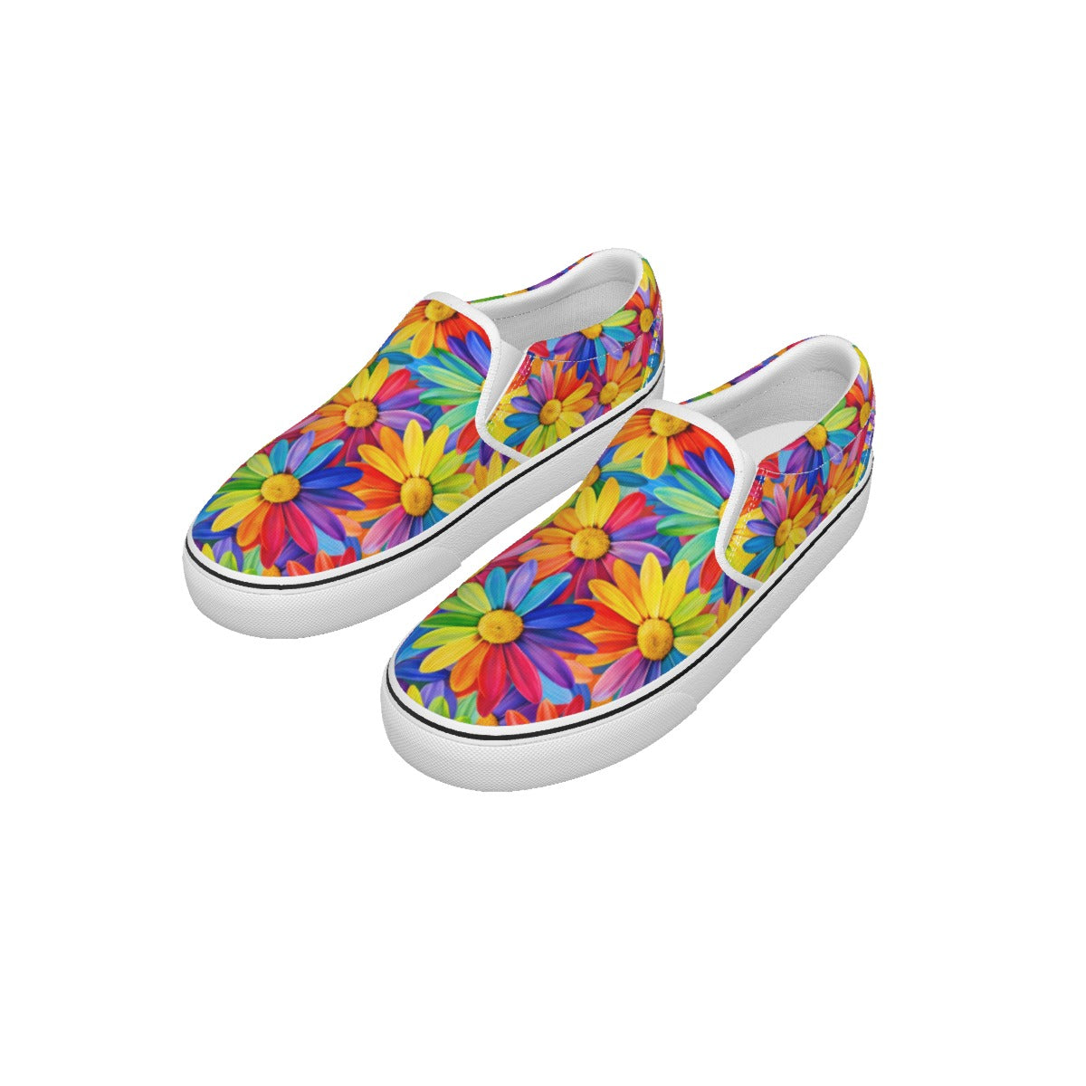 Rainbow Daisy Sneakers