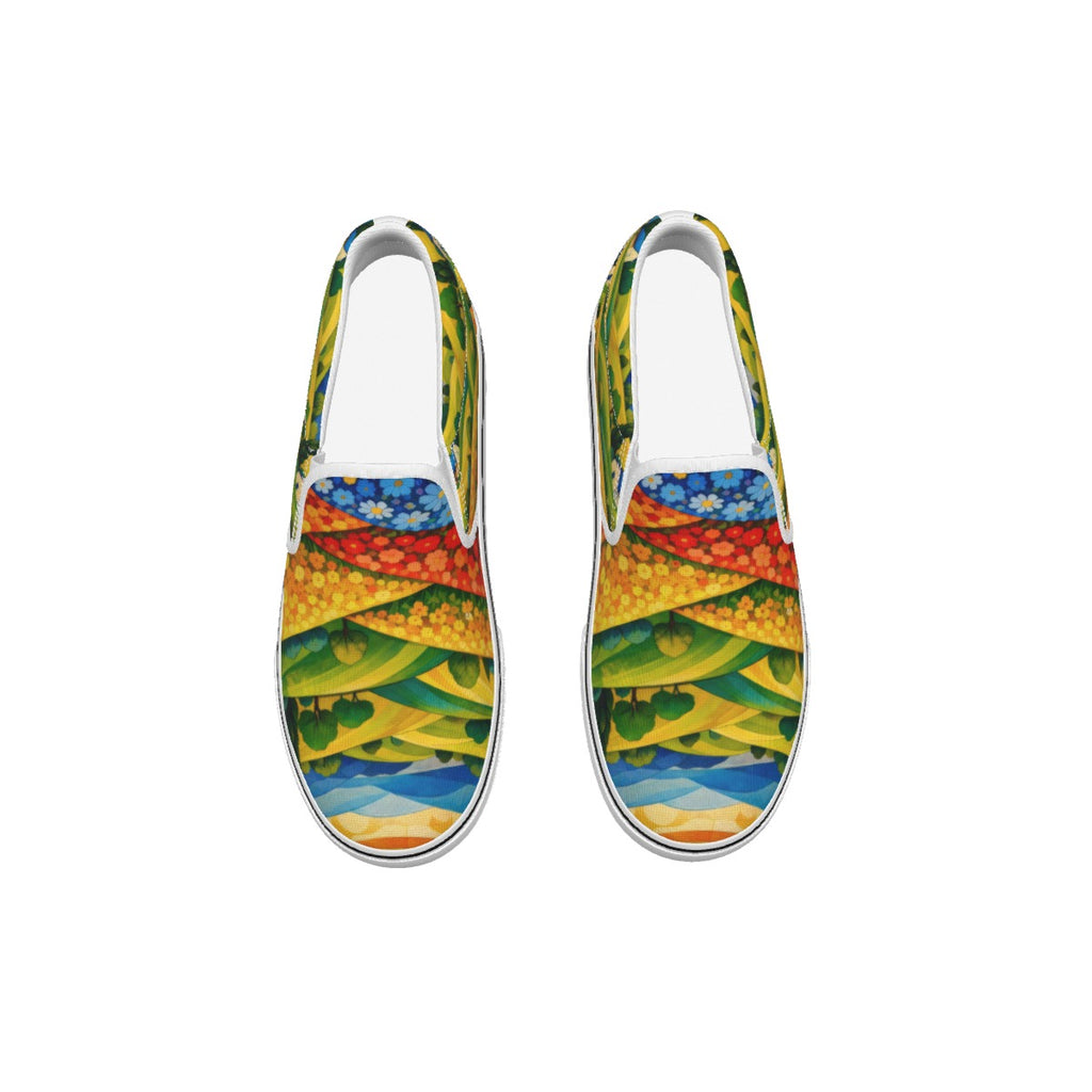 Garden Impressionist Slip-On Sneakers