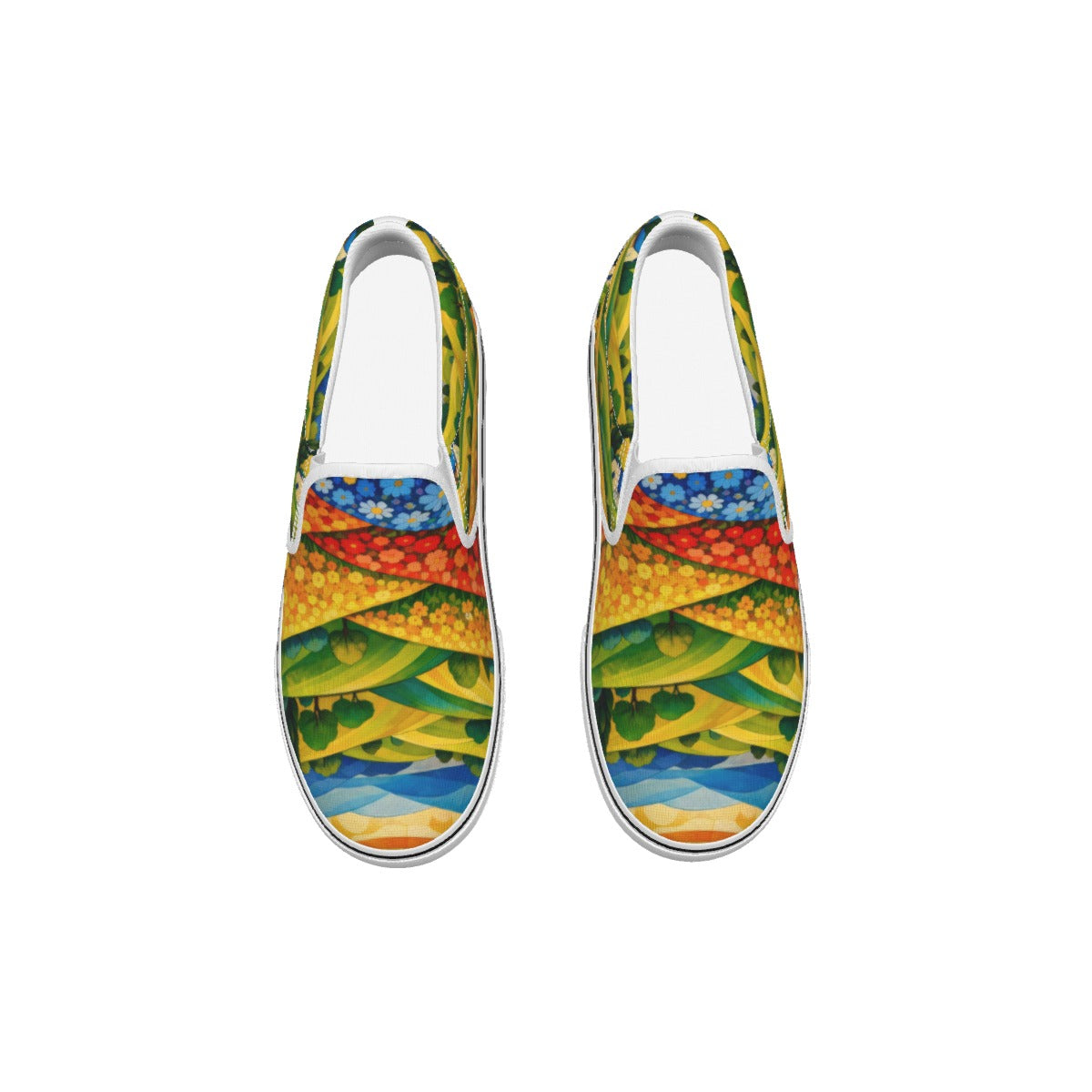 Garden Impressionist Slip-On Sneakers