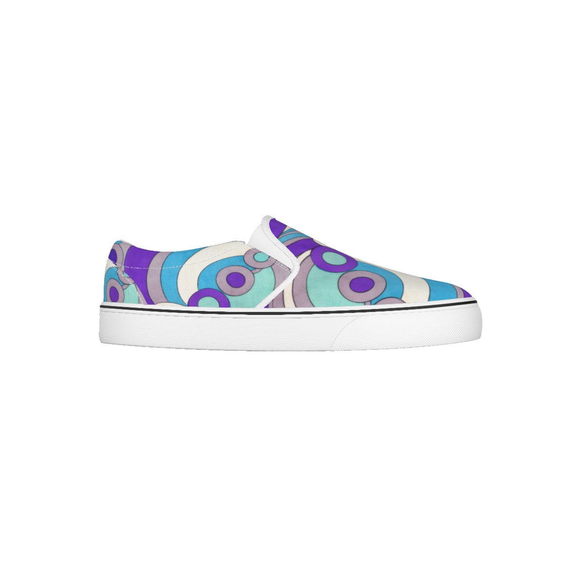 Retro Op-Art Sneakers