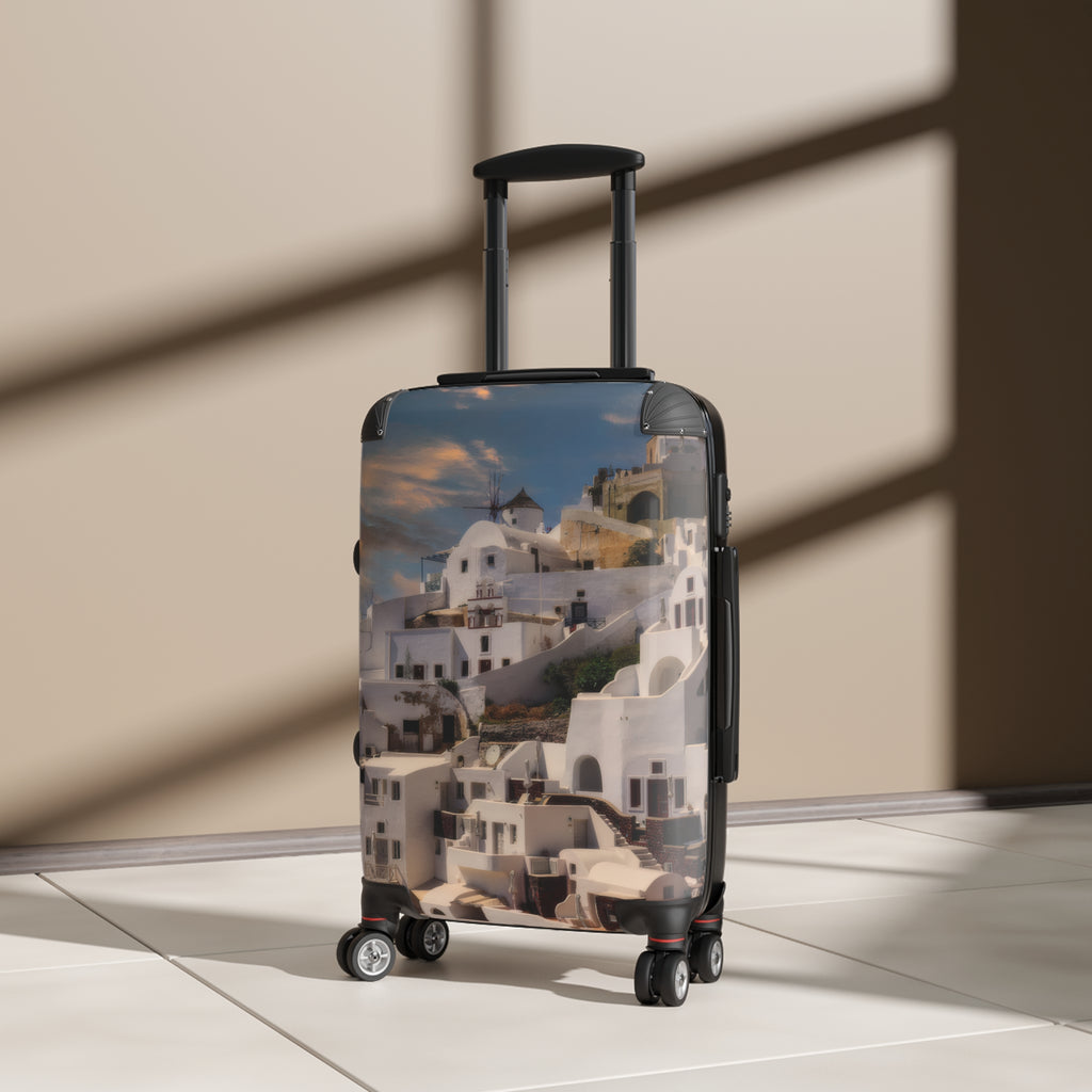 Oia Santorini Panorama Suitcase