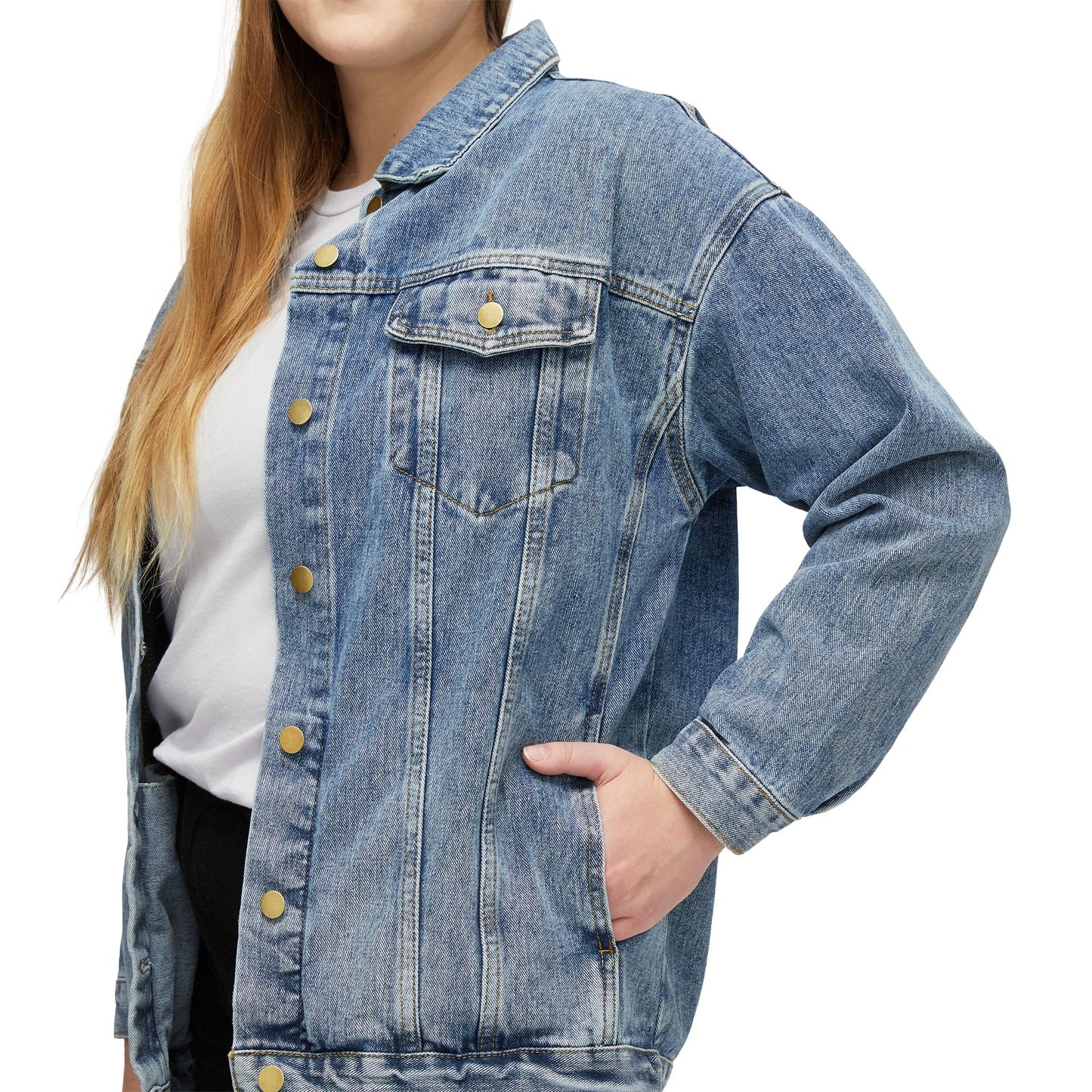 Take Me Back To The 60s  Denim Jacket