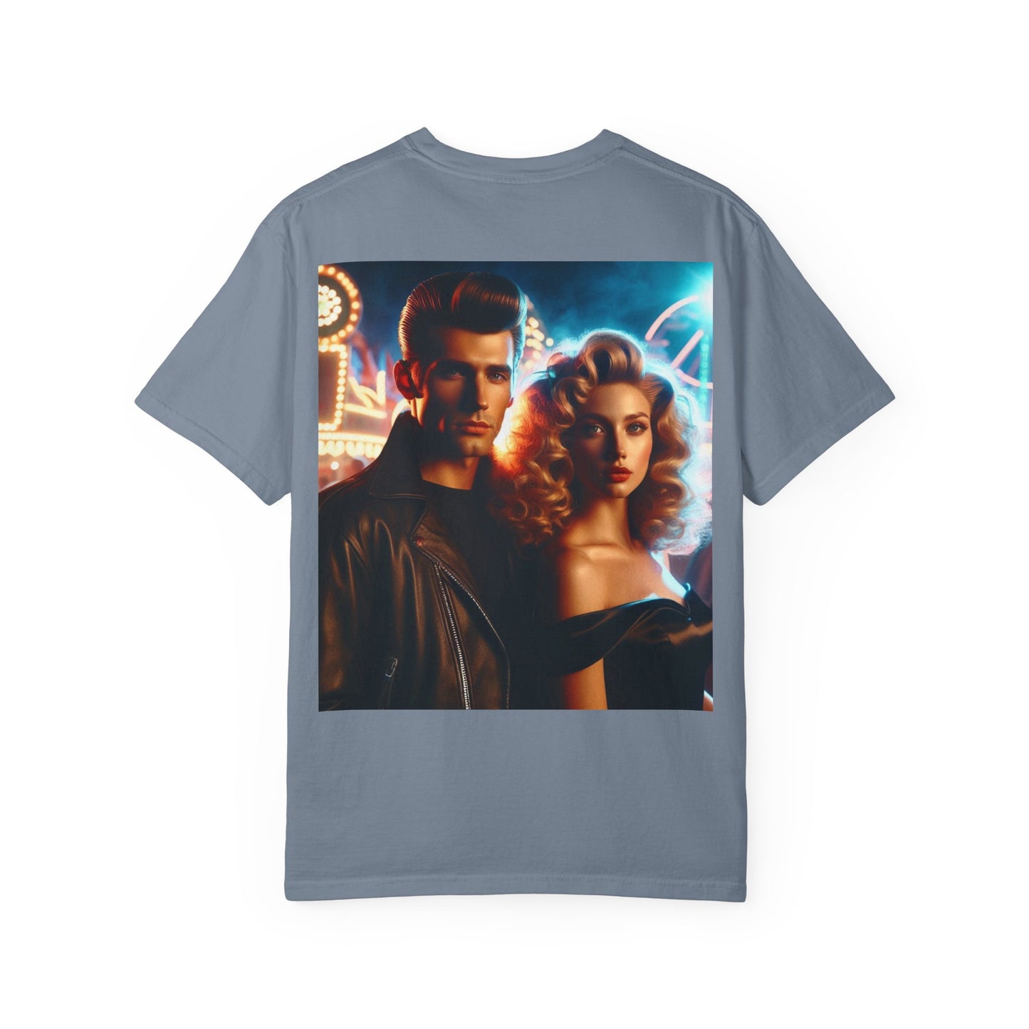 Summer Nights Cinema Tee — Vintage 1950s Carnival Romance Graphic T-Shirt
