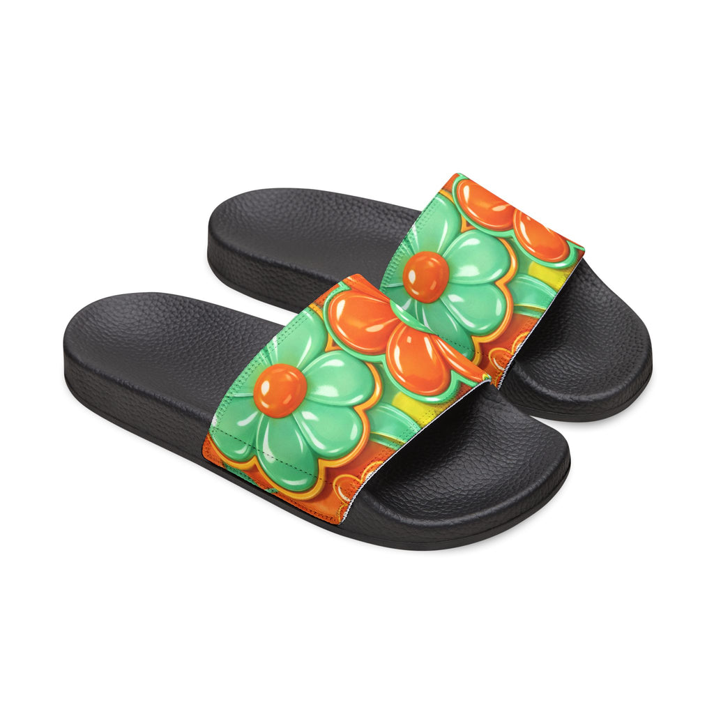Balloon Flowers Slide Sandals