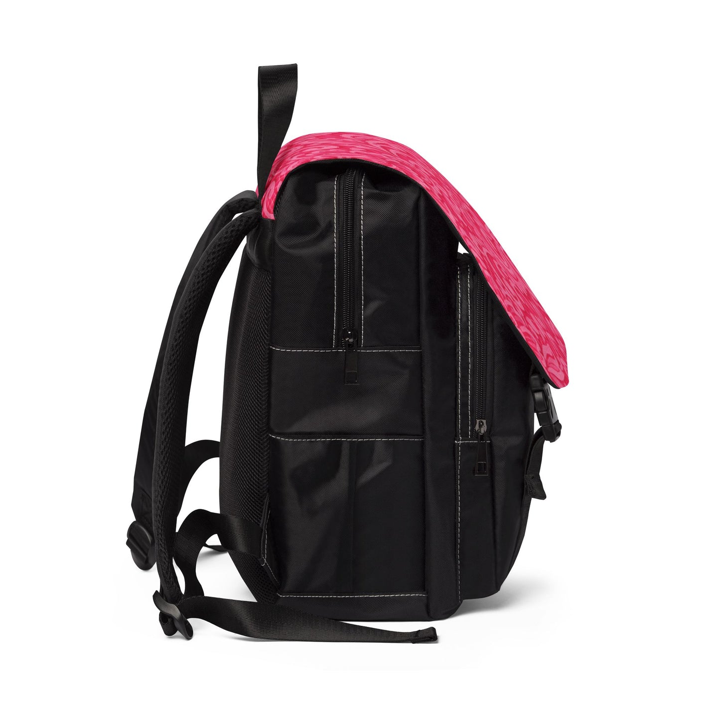 Floral Pink Paisley Backpack – Casual Shoulder Daypack