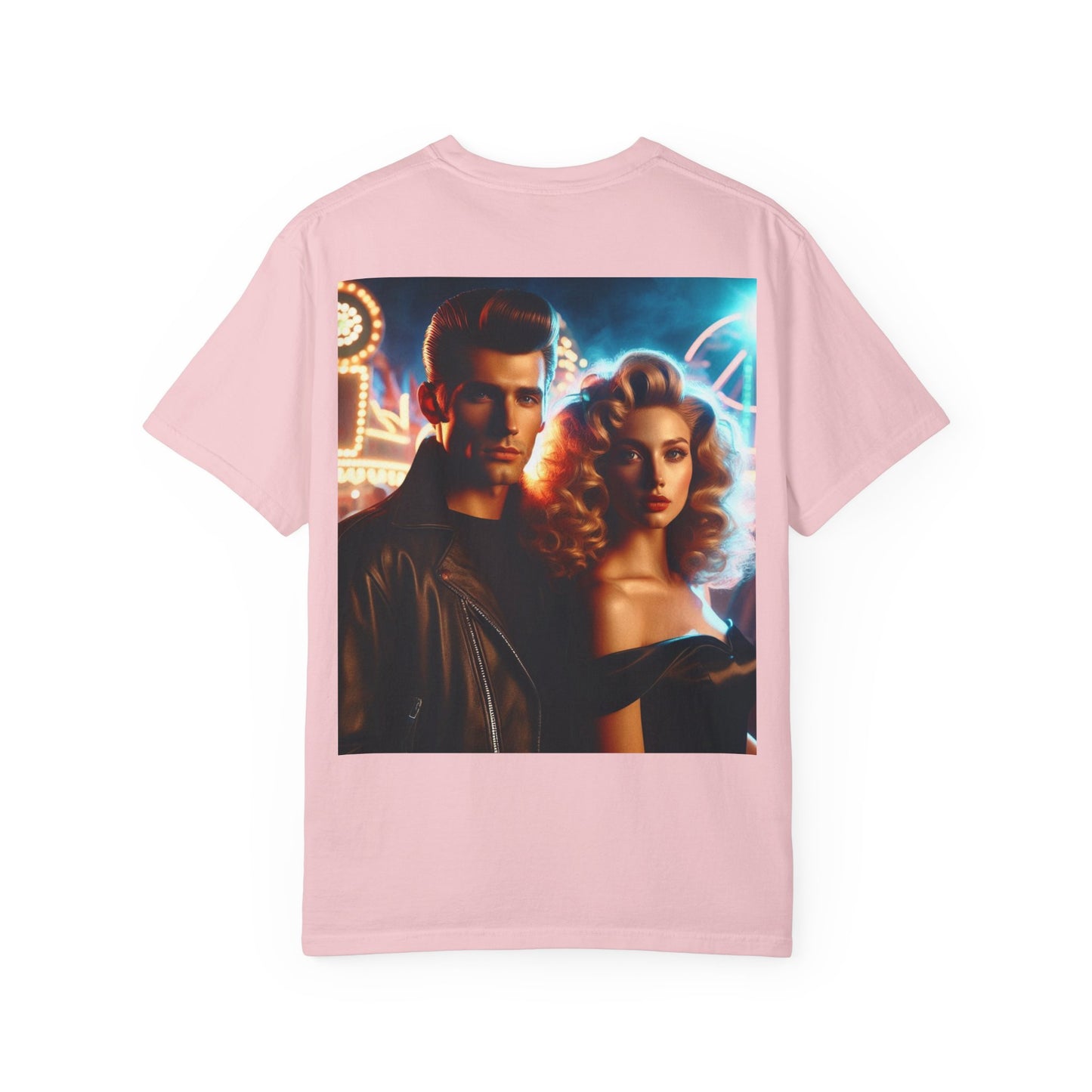 Summer Nights Cinema Tee — Vintage 1950s Carnival Romance Graphic T-Shirt